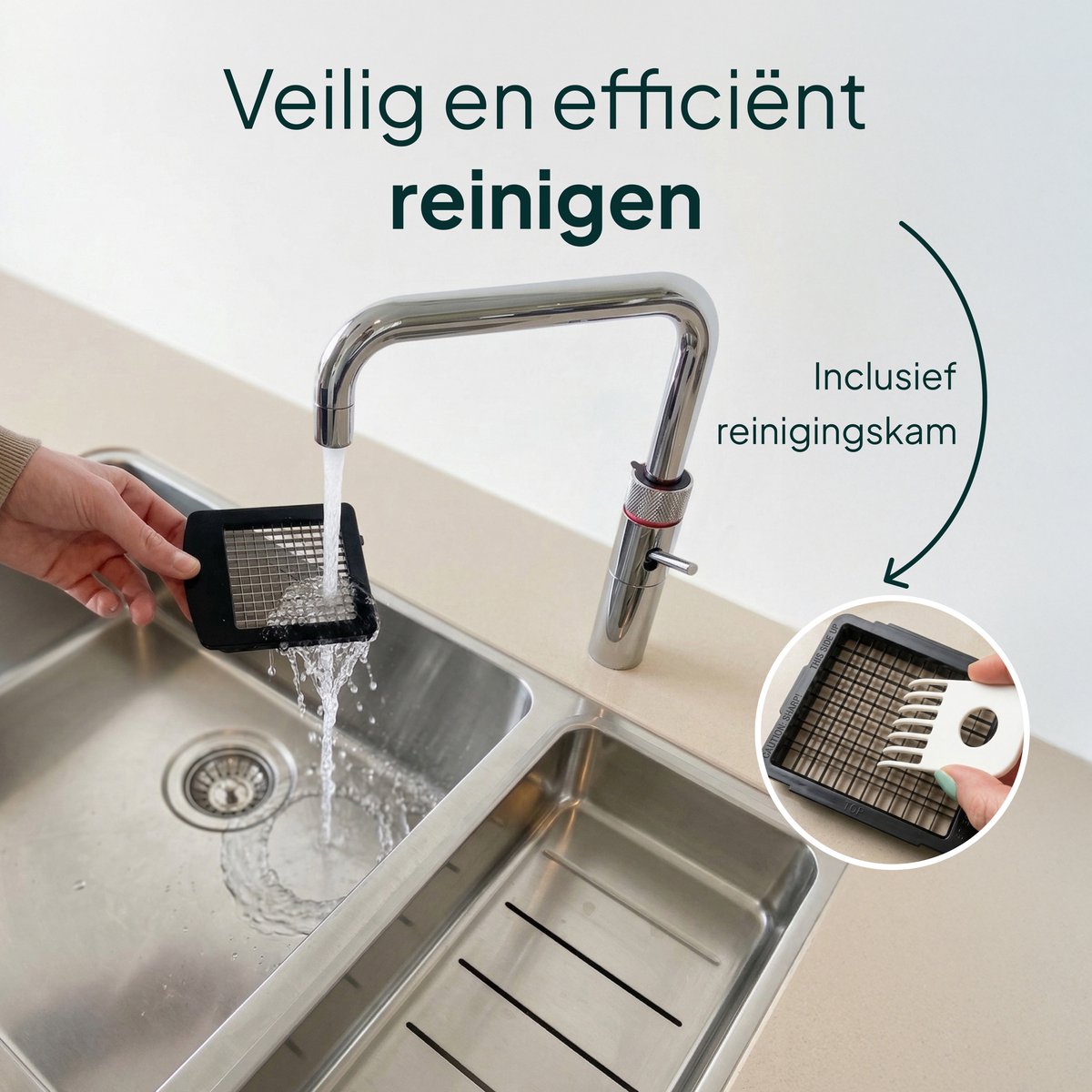 Vivid Green Groentesnijder en Mealprepbak Multifunctioneel