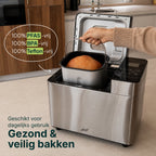 Vivid Green Broodbakmachine RVS