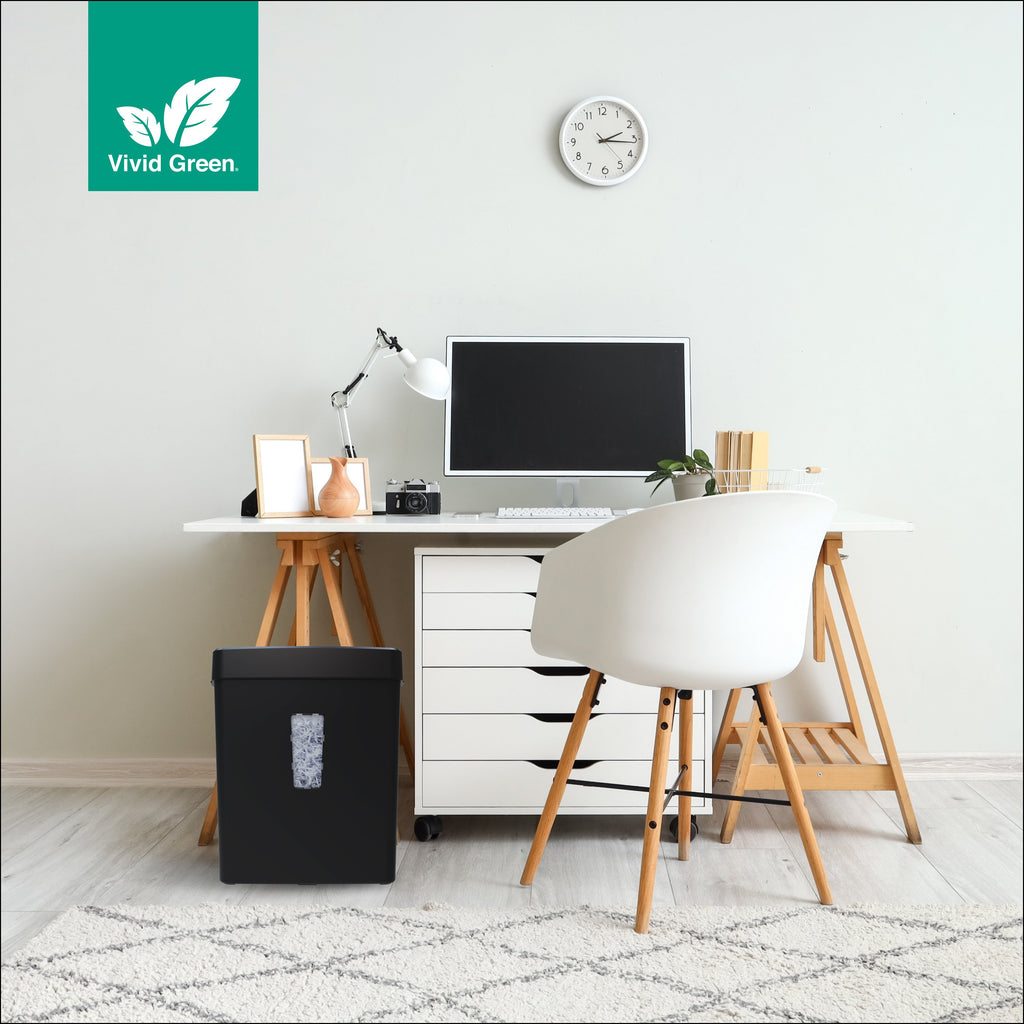 Vivid Green Papierversnipperaar 13L - Zwart