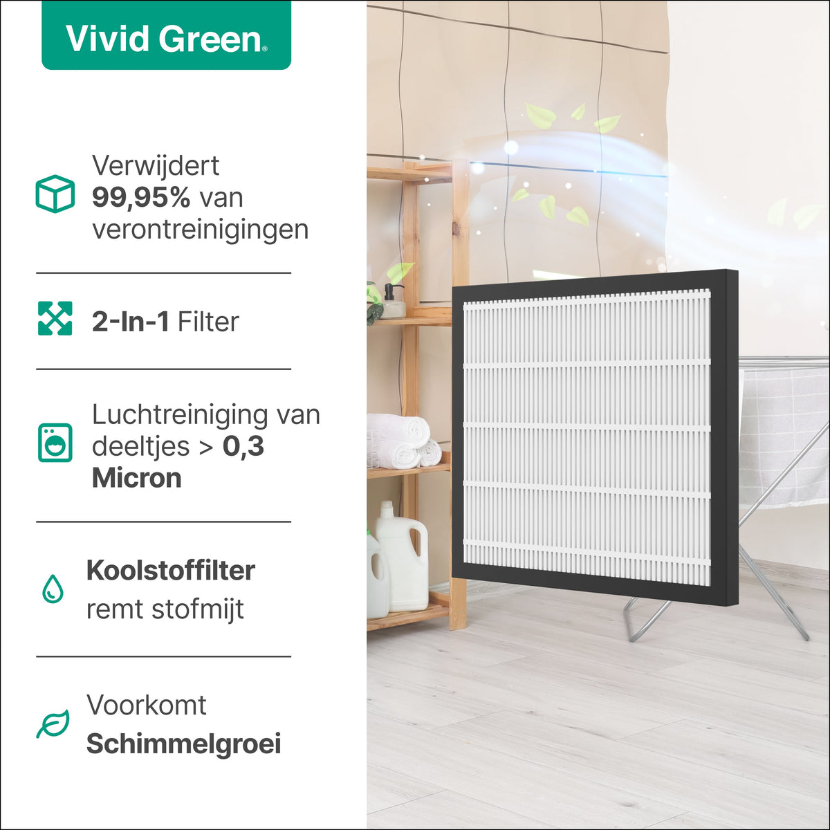 Vivid Green HEPA Filter 5259