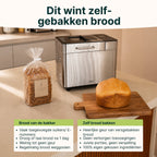Vivid Green Broodbakmachine RVS