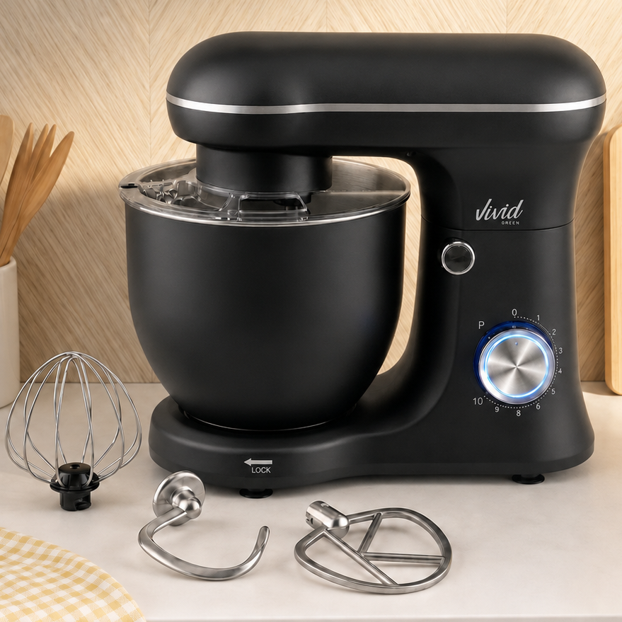 Vivid Green Keukenmachine 1500W - 5L Mengkom