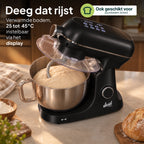 Vivid Green Keukenmachine Deluxe met display