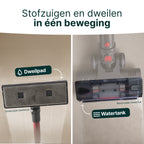 Vivid Green Steelstofzuiger met Dweilfunctie