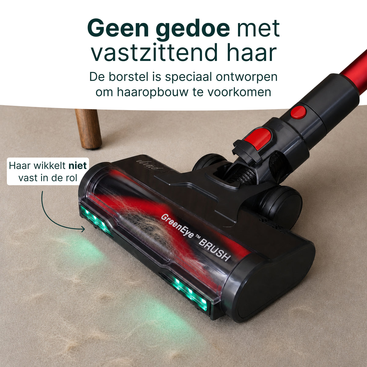 Vivid Green Steelstofzuiger met Dweilfunctie