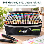 Vivid Green Twinmarkers 262 stuks - Alcohol markers