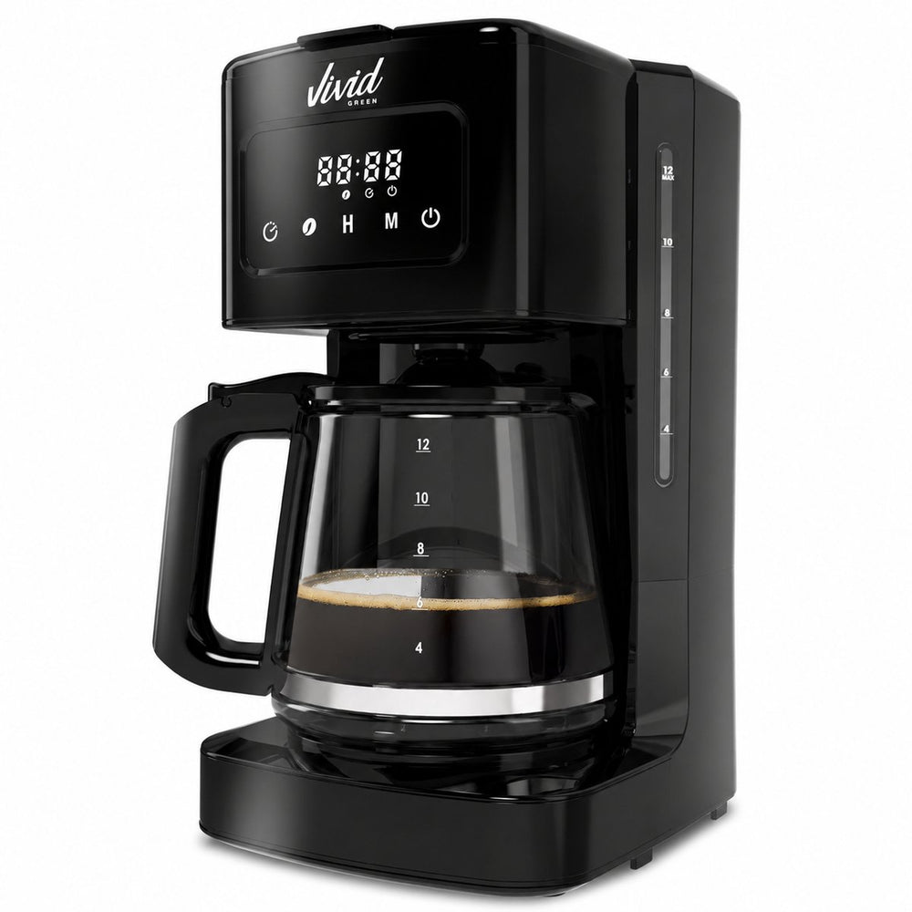 Vivid Green Koffiezetapparaat 1.8L met display en timer