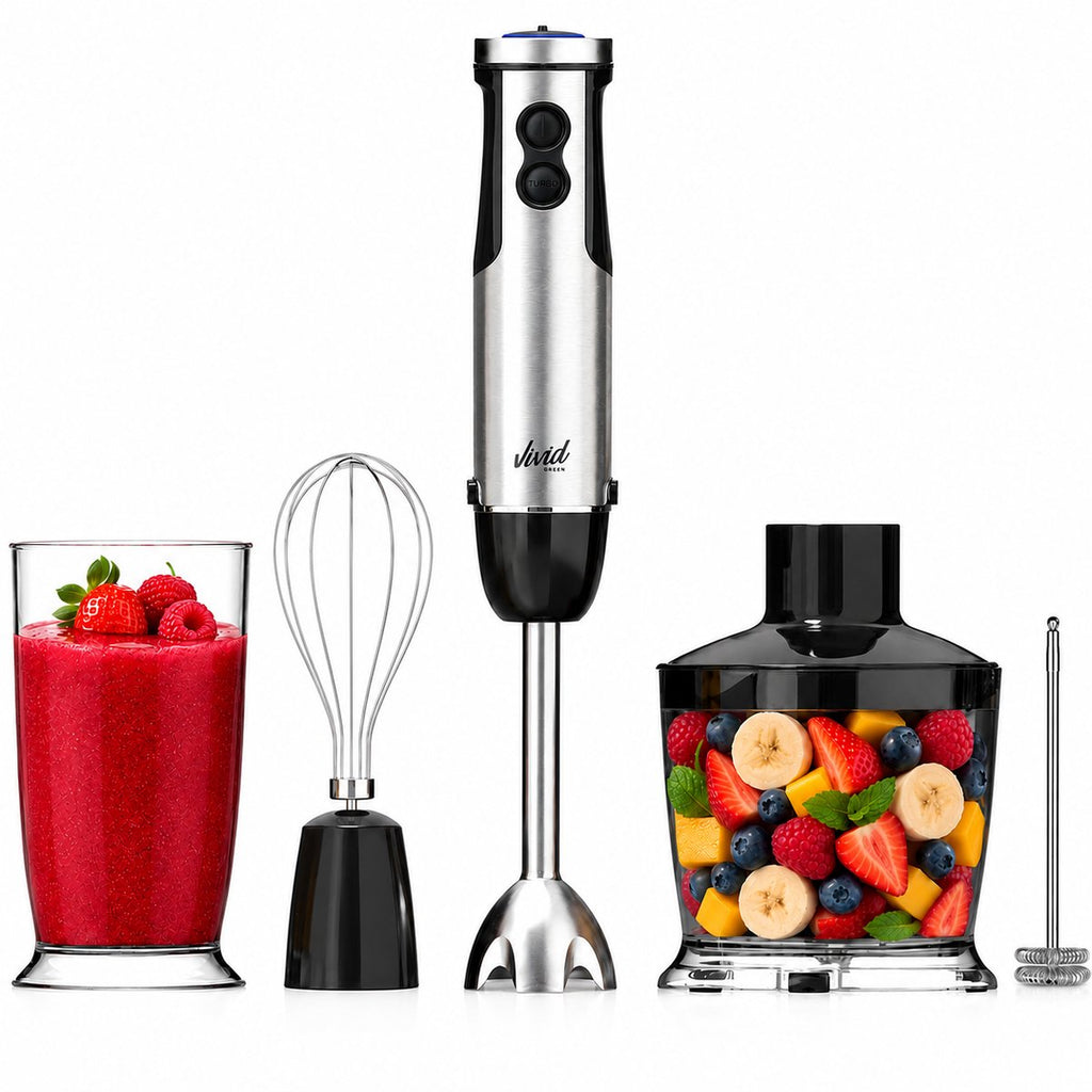 Vivid Green Staafmixer 5-in-1 Set